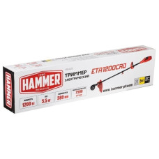 Триммер электрический Hammer ETR1200CRD