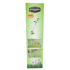 Триммер электрический greenworks 2103607 450W, 33 см Триммер электрический greenworks 2103607 450W, 33 см