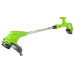 Триммер аккумуляторный greenworks 2101207ua 24V G24LT30 Basic, с АКБ и ЗУ