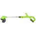 Триммер аккумуляторный greenworks 2101207ua 24V G24LT30 Basic, с АКБ и ЗУ
