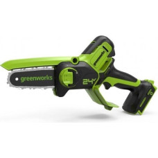 Аккумуляторная цепная пила GreenWorks G24MCS10K2 2008207UA