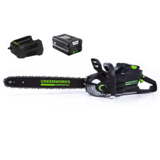 Аккумуляторная цепная пила GreenWorks GC82CS25K2 2007507UA