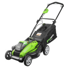 Газонокосилка аккумуляторная GreenWorks G40LM45K4