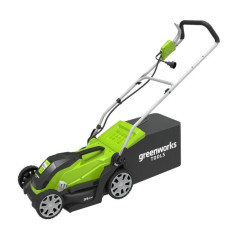 Газонокосилка электрическая GreenWorks GLM1035 (2505107) Газонокосилка электрическая GreenWorks GLM1035 (2505107)