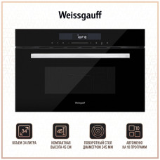 Встраиваемая микроволновая печь WEISSGAUFF BMWO 341 DB Встраиваемая микроволновая печь WEISSGAUFF BMWO 341 DB