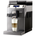 Кофемашина Saeco Lirika One Touch Cappuccino 9851/01 серебристый/черный