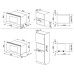 Встраиваемая микроволновая печь Smeg MP 822 PO