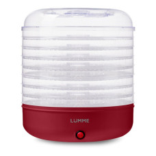 Сушилка для овощей Lumme LFD-108PP бордовый гранат