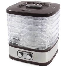 Сушилка для овощей и фруктов Marta MT-1876 коричневый оникс