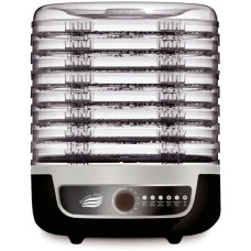 Сушилка для овощей Великие реки Волга-10 черный-серый Сушилка для овощей Великие реки Волга-10 черный-серый