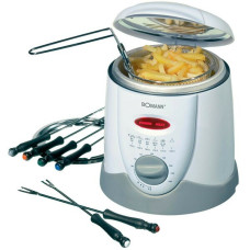 Фритюрница-фондю Bomann FFR 1290 CB weis-grau 1L Фритюрница-фондю Bomann FFR 1290 CB weis-grau 1L