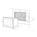Встраиваемая микроволновая печь Midea TG925BW7-B2