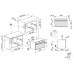 Встраиваемая микроволновая печь Smeg SO4101M0B3