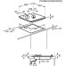 Газовая варочная панель AEG HKB 64420 NB