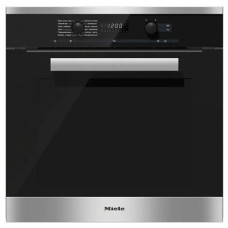 Электрический духовой шкаф Miele H 2467 B Active Obsidian Black EL, черный обсидиан/серебристый