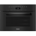 Электрический духовой шкаф Miele DGC 7440 HC PRO Obsidian Black, черный обсидиан