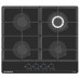 Газовая варочная панель MEFERI MGH604BK GLASS POWER