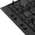 Газовая варочная панель MEFERI MGH604BK GLASS ULTRA