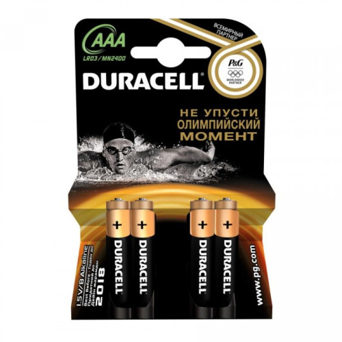 Батарейка Duracell Basic CN LR03-4BL AAA 4 шт
