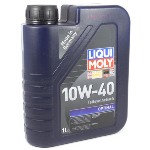 Масло моторное LIQUI MOLY Optimal 10w40 (1л) ПолуСинтетика