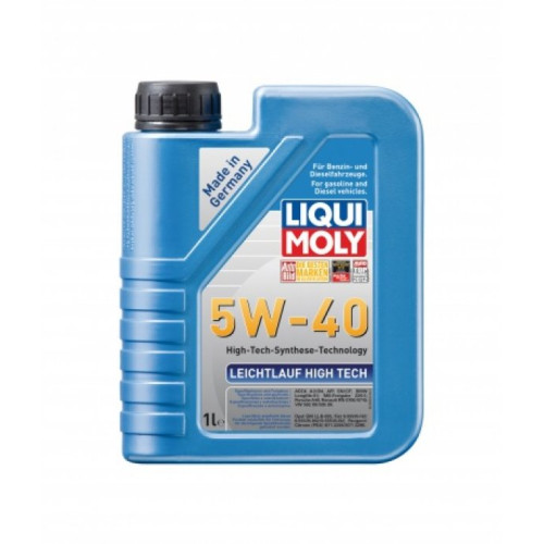 Масло моторное LIQUI MOLY Leichtlauf High Tech 5w40 (1л) Синтетика 8028/3863