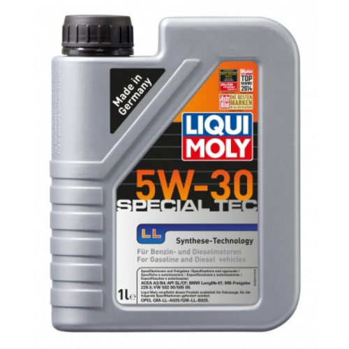 Масло моторное LIQUI MOLY Leichtlauf Special LL 5w30 (1л) Синтетика 8054/1192