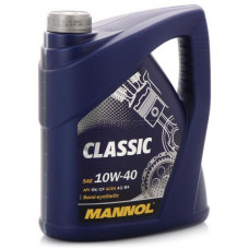 Масло моторное Mannol (SCT) Classic 10w40 (4л) ПолуСинтетика SM/CF