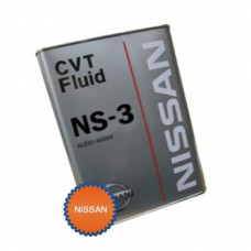 Масло трансмиссионное Nissan CVT NS-3 для вариаторов (4л) Япония (KLE53-00004)