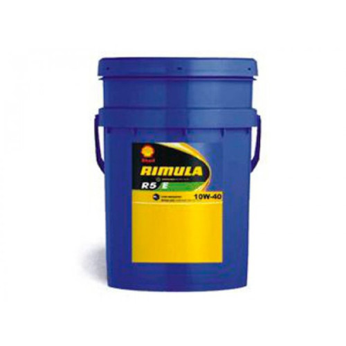 Масло моторное SHELL RIMULA R5 E 10w40 (CI-4) (20л) (ПолуСинтетика) 550027381/550033235