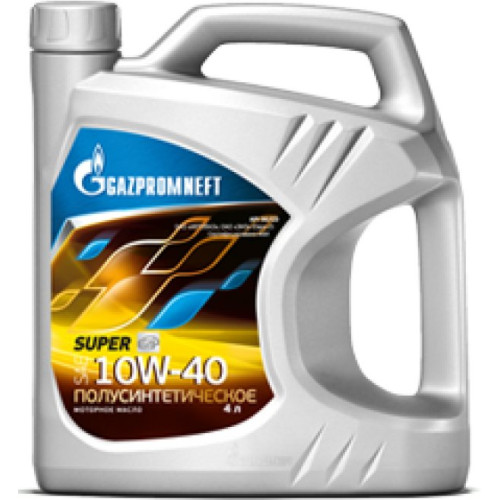 Масло моторное ГАЗПРОМНЕФТЬ Super 10W40 п/с (4л) 2389901318