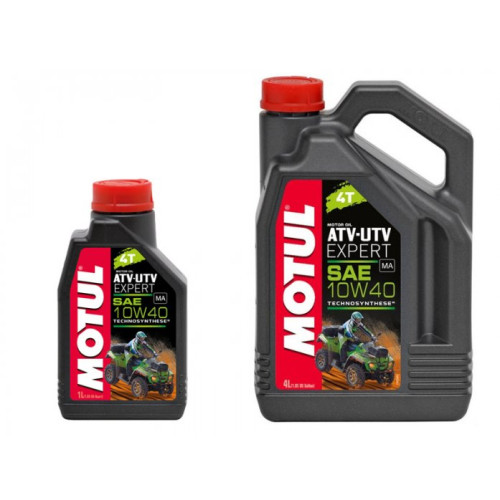 Масло моторное MOTUL ATV UTV Expert 10W40 п/с для квадроциклов (1л) 105938
