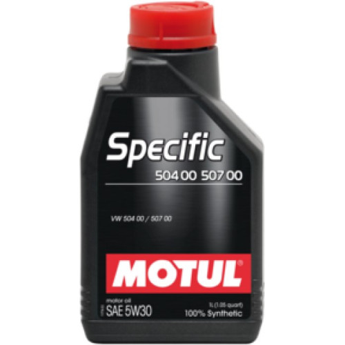 Масло моторное MOTUL Specific 5W30 VW 504.00/507.00 (1л) 101474 (106374)
