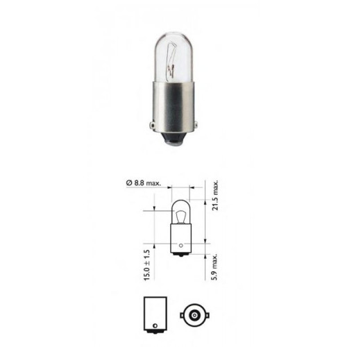 Лампа Philips T4W 12929 CP