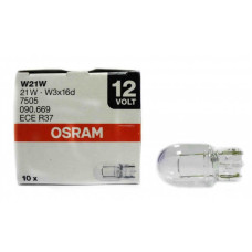 Лампа Osram W21W 7505