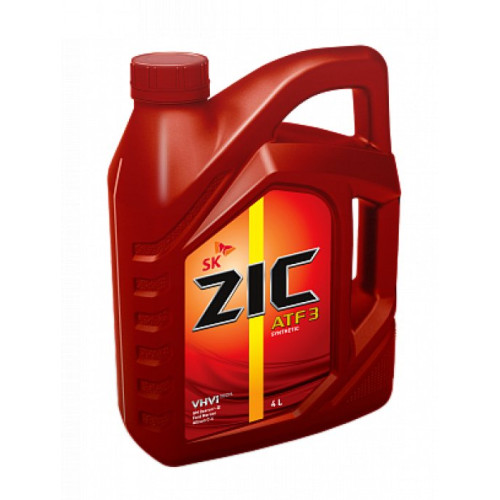 Масло трансмиссионное ZIC ATF 3 (4л) 162632