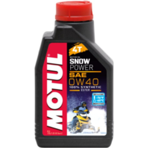 Масло моторное MOTUL Snowpower 4T 0W40 синт (1л) 105891