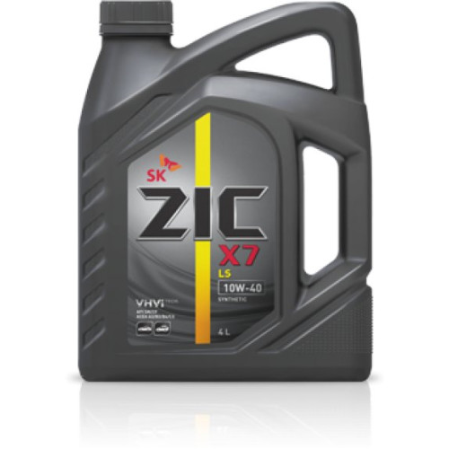 Масло моторное ZIC X7 LS 10W40 син (4л) 162620