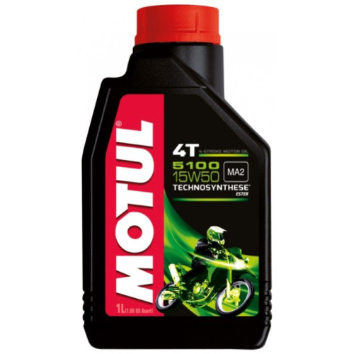 Масло моторное MOTUL 5100 4T 15W-50 1л. 104080/112158