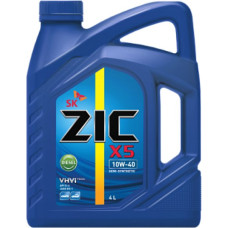 Масло моторное ZIC X5 DIESEL 10W40 п/с (4л) 162660