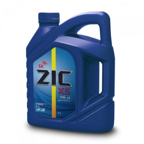 Масло моторное ZIC X5 DIESEL 10W40 п/с (6л) 172660