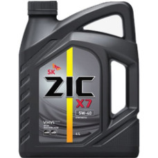 Масло моторное ZIC X7 5w40 4л 162662