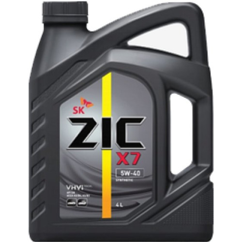 Масло моторное ZIC X7 5w40 4л 162662