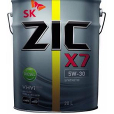 Масло моторное ZIC X7 5w30 Diesel 20л 192610