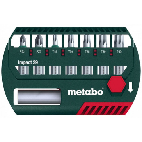 Набор ударных бит Metabo Impact 628849000