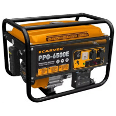 Бензиновый генератор CARVER PPG-6500Е LT-188F 01.020.00005