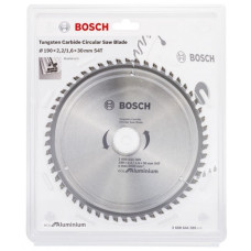 Пильный диск BOSCH Bosch Пильный диск ECO ALU/Multi 190x30-54T 2608644389 2608644389