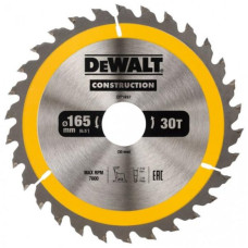 Пильный диск DeWalt Construction 165х30мм 30ATB DT1937-QZ