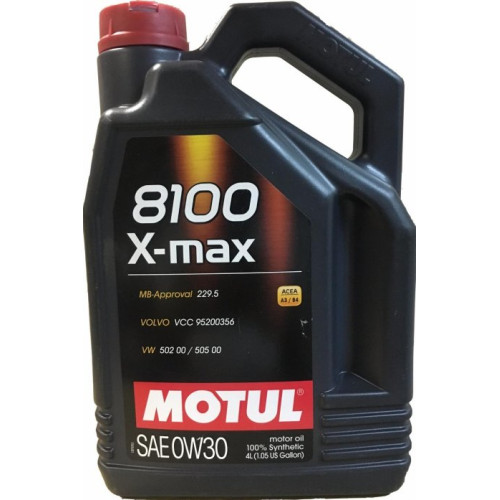 Масло моторное MOTUL 8100 X-max 0W30 4л