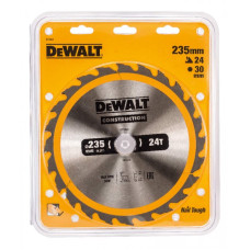Пильный диск по дереву DeWalt Ф235/30 24 ATB +5°DT1954-QZ