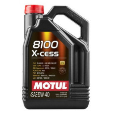 Масло моторное MOTUL 8100 X-cess 5W40 синтетическое 5 л 109355